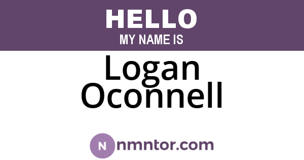Logan Oconnell