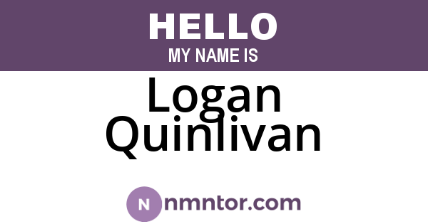 Logan Quinlivan