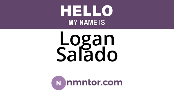 Logan Salado