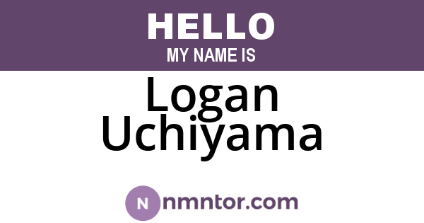 Logan Uchiyama