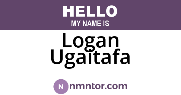 Logan Ugaitafa