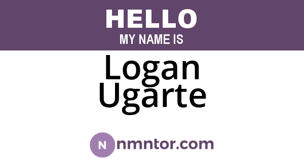 Logan Ugarte