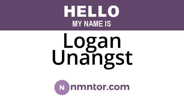 Logan Unangst
