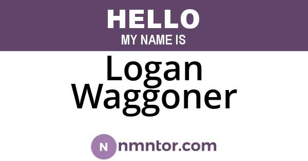 Logan Waggoner