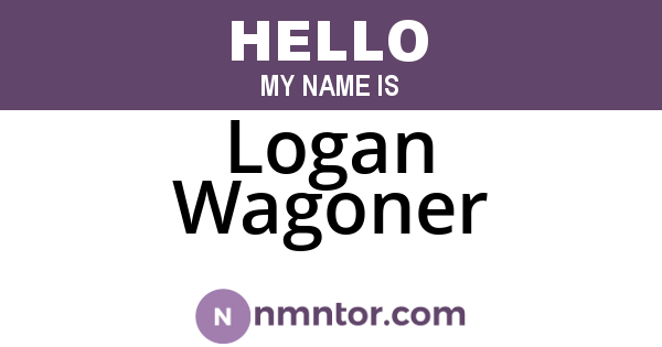 Logan Wagoner