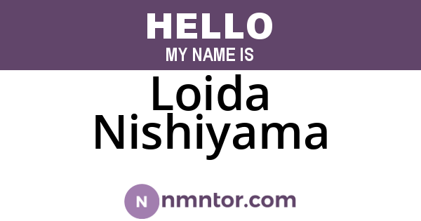 Loida Nishiyama