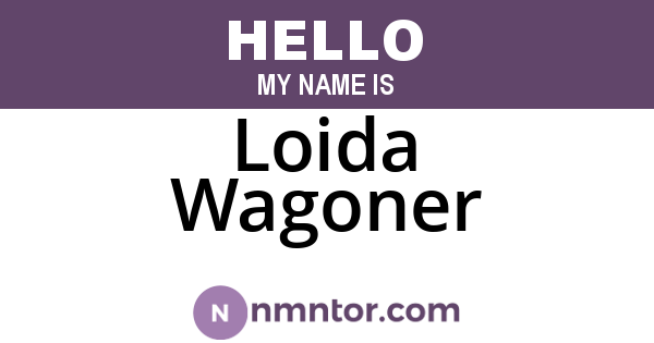 Loida Wagoner