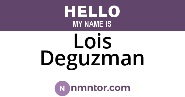 Lois Deguzman