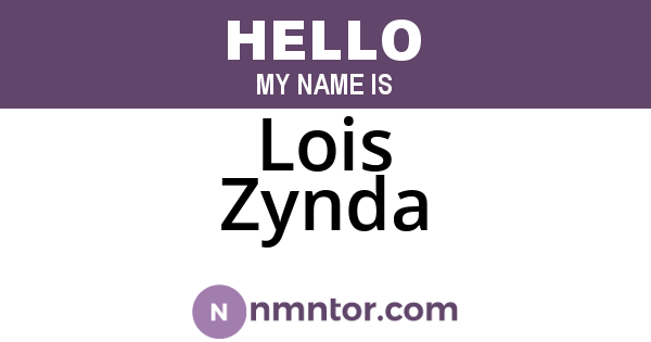 Lois Zynda