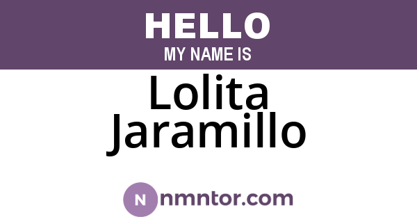 Lolita Jaramillo