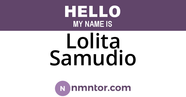 Lolita Samudio
