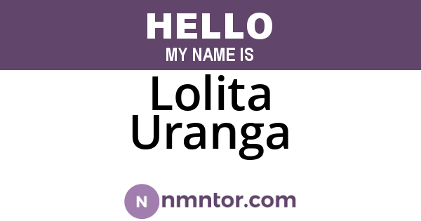 Lolita Uranga