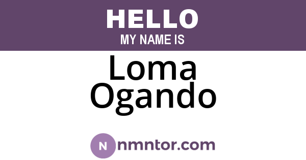 Loma Ogando
