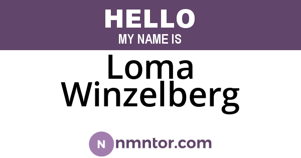 Loma Winzelberg