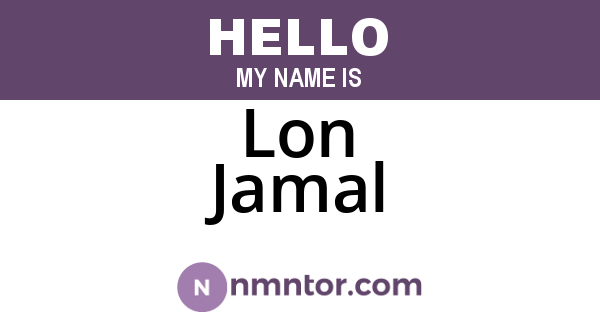 Lon Jamal
