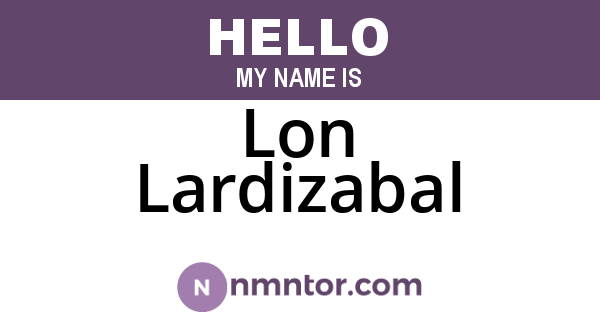 Lon Lardizabal