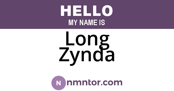 Long Zynda
