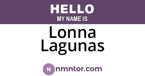 Lonna Lagunas