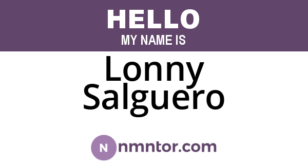 Lonny Salguero