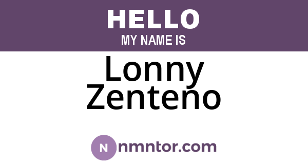 Lonny Zenteno