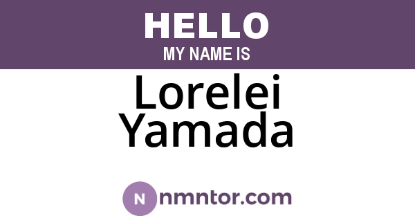 Lorelei Yamada