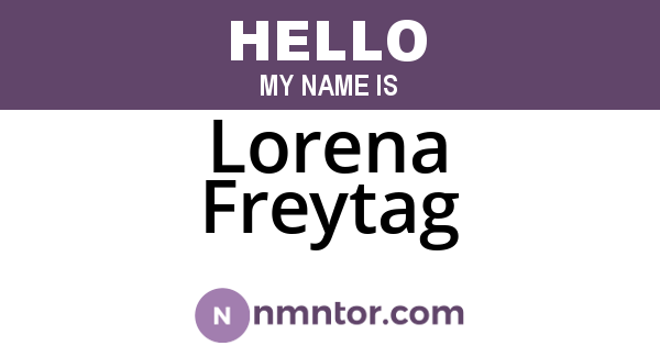 Lorena Freytag