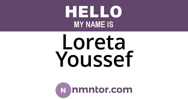 Loreta Youssef