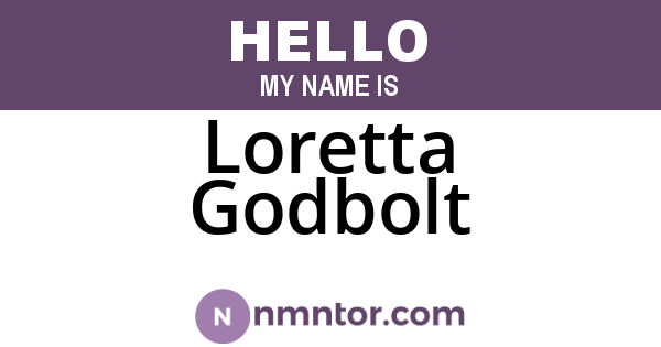 Loretta Godbolt