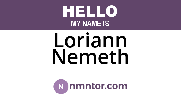 Loriann Nemeth