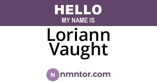 Loriann Vaught