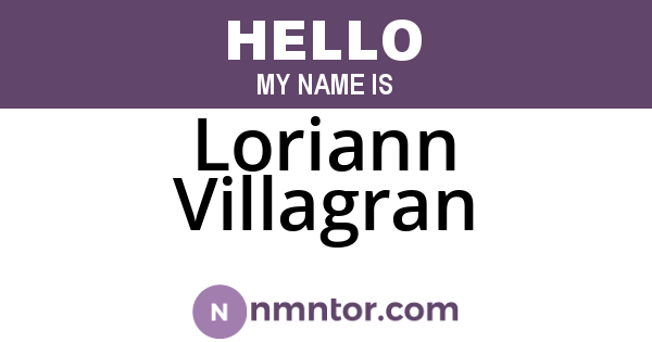 Loriann Villagran
