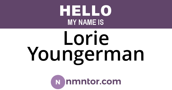 Lorie Youngerman