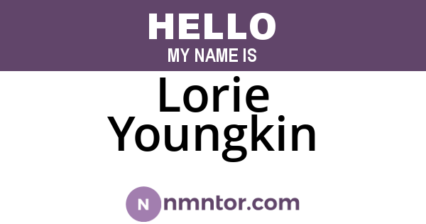 Lorie Youngkin