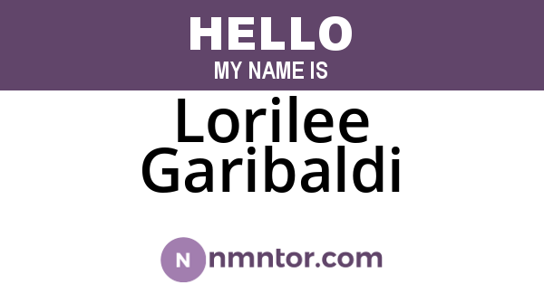 Lorilee Garibaldi