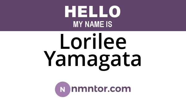 Lorilee Yamagata