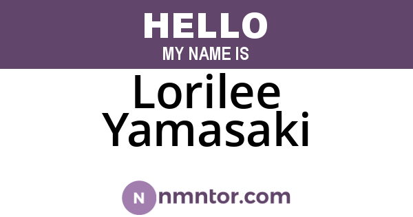 Lorilee Yamasaki