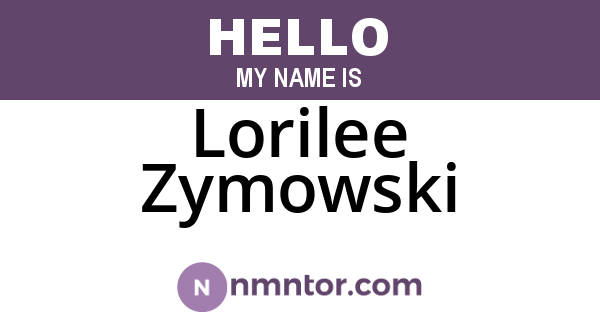 Lorilee Zymowski