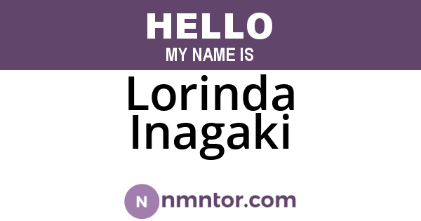 Lorinda Inagaki