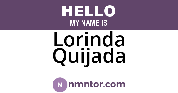 Lorinda Quijada