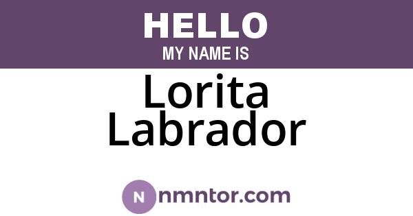 Lorita Labrador
