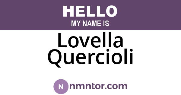 Lovella Quercioli