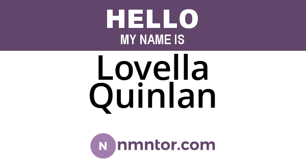 Lovella Quinlan