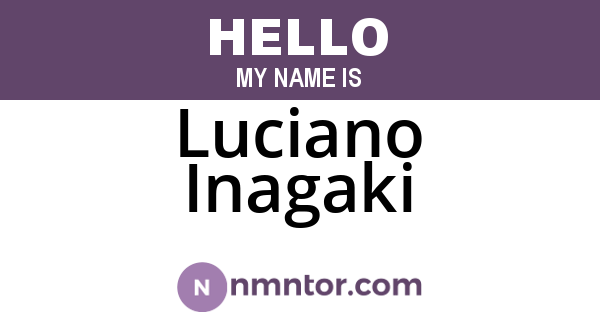 Luciano Inagaki