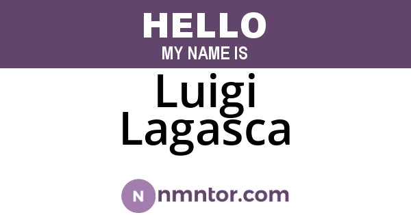 Luigi Lagasca