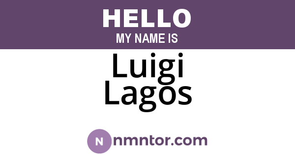 Luigi Lagos