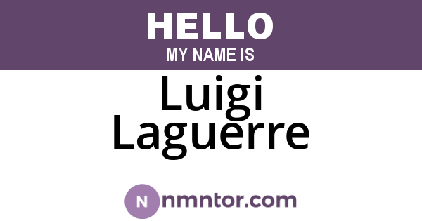 Luigi Laguerre