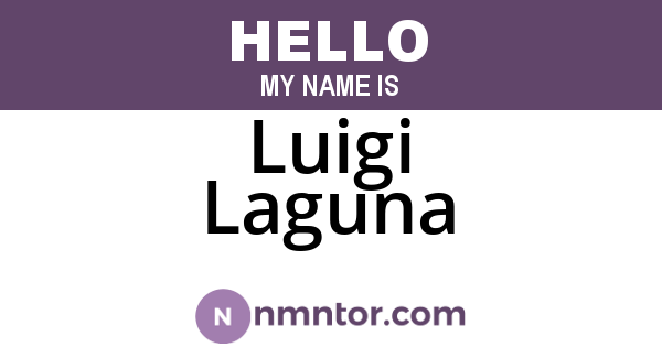 Luigi Laguna