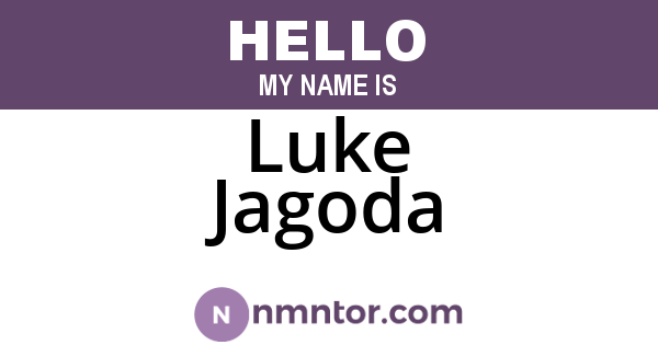 Luke Jagoda