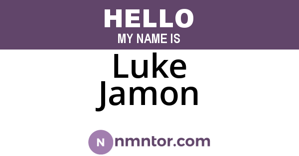 Luke Jamon