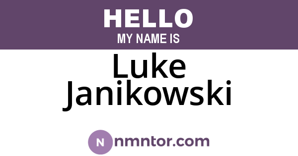Luke Janikowski